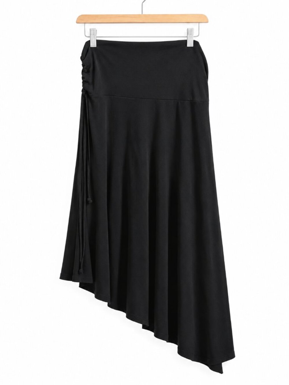 PATAGONIA | Black Cotton Asymmetrical Dress / Skirt / Tunic Top – Women’s Large